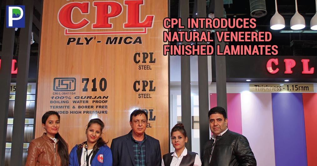 CPL of Singhal Plywood Industries Pvt Ltd introduced natural veneered finished laminate 