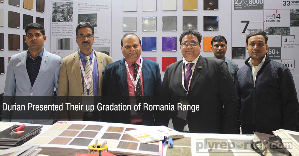 Durian presented their up gradation of Romania exclusive range which received very good response from the visitors especially from northern India.