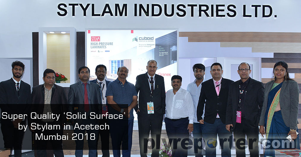 Stylam showcased “Solid Surfaces” by the brand name “GRANEX.” They are the first who is manufacturing this innovative product in India with German Technology