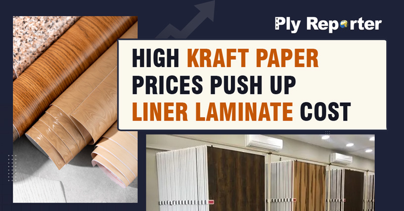 High Kraft paper prices push up Liner laminate cost