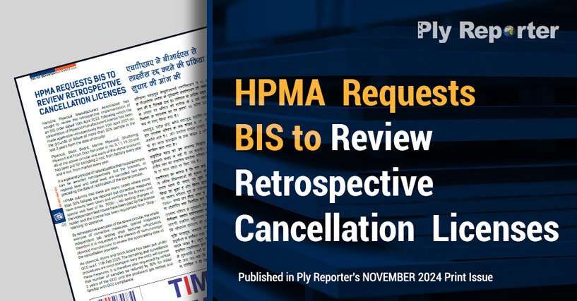 HPMA Requests BIS to Review Retrospective Cancellation Licenses