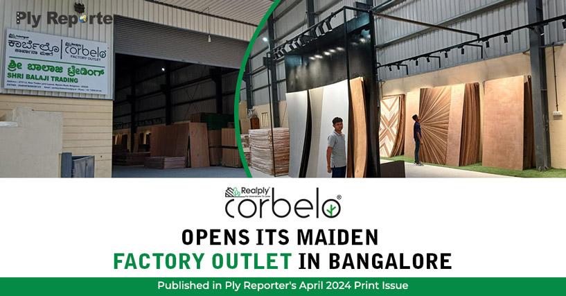 Realply Corbelo Veneers Opens Its Maiden Factory Outlet In Bangalore