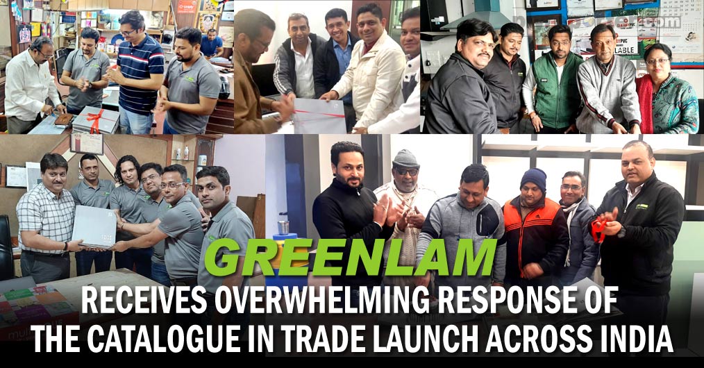 Greenlam Industries Ltd observed trade launch of their new shade card ‘Greenlam 2020-22’ across the country after its formal introduction to the market in a glittering launch event organised in Baku, Azerbaizan last month. 